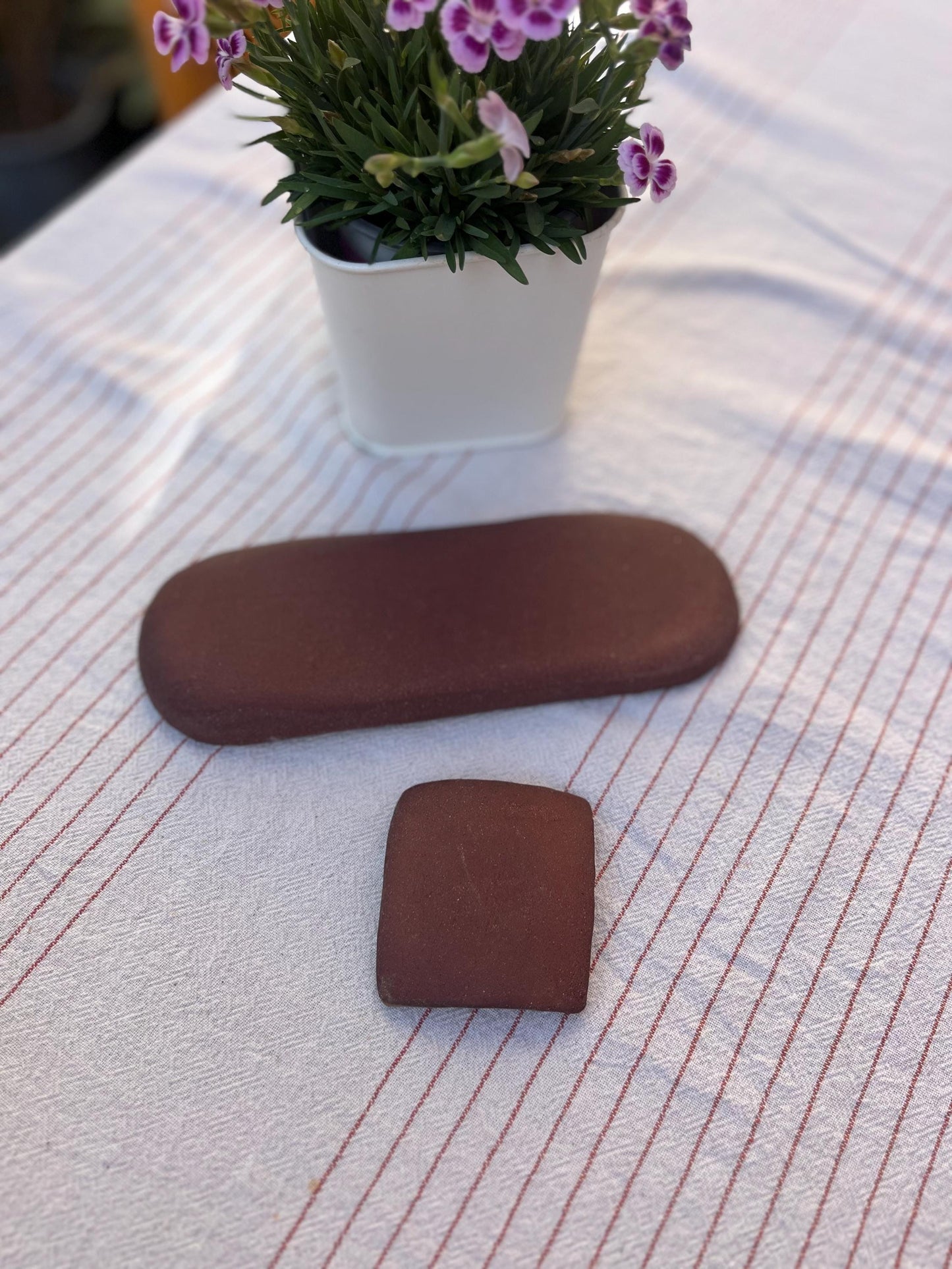 Handmade Ceramic Sushi Set | Sushi Plate & Sauce Dish